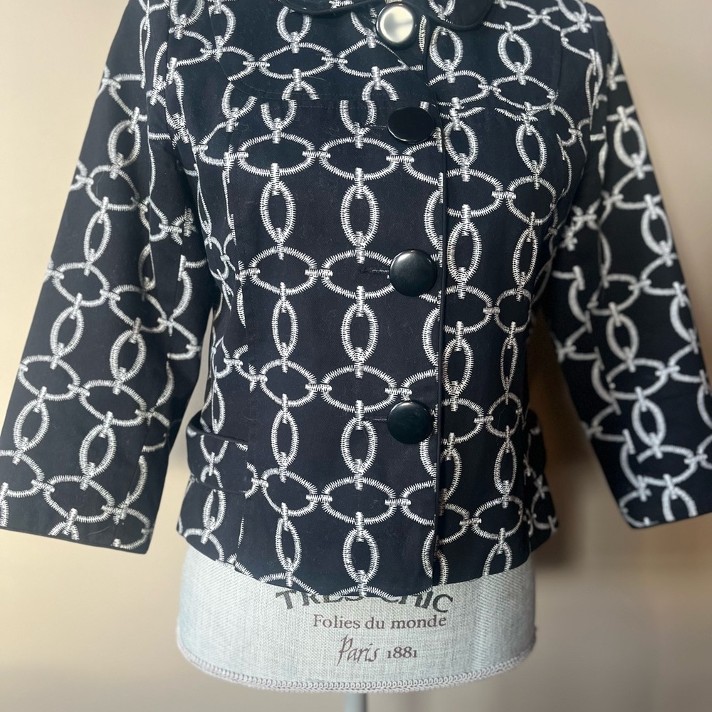 Black and White Women's Jacket
